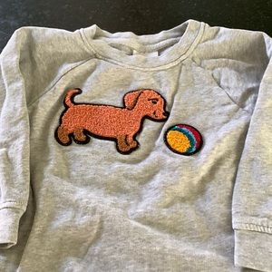 Hanna Andersson dog sweat shirt